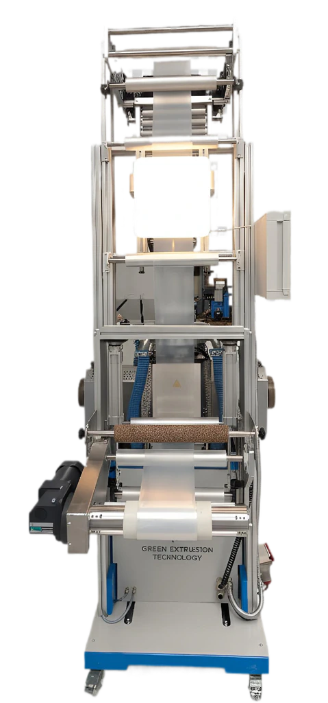 Complete LabEx laboratory blown film unit