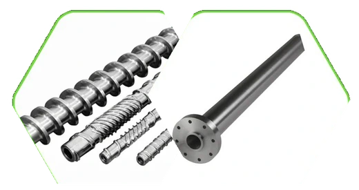 Extrusion components and spare parts